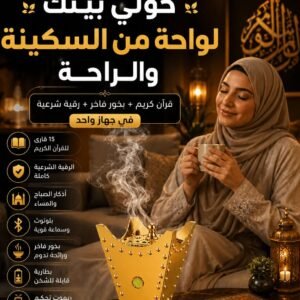 مبخرة القران والمكتبة الاسلامية الشاملة بضمان 12 شهر