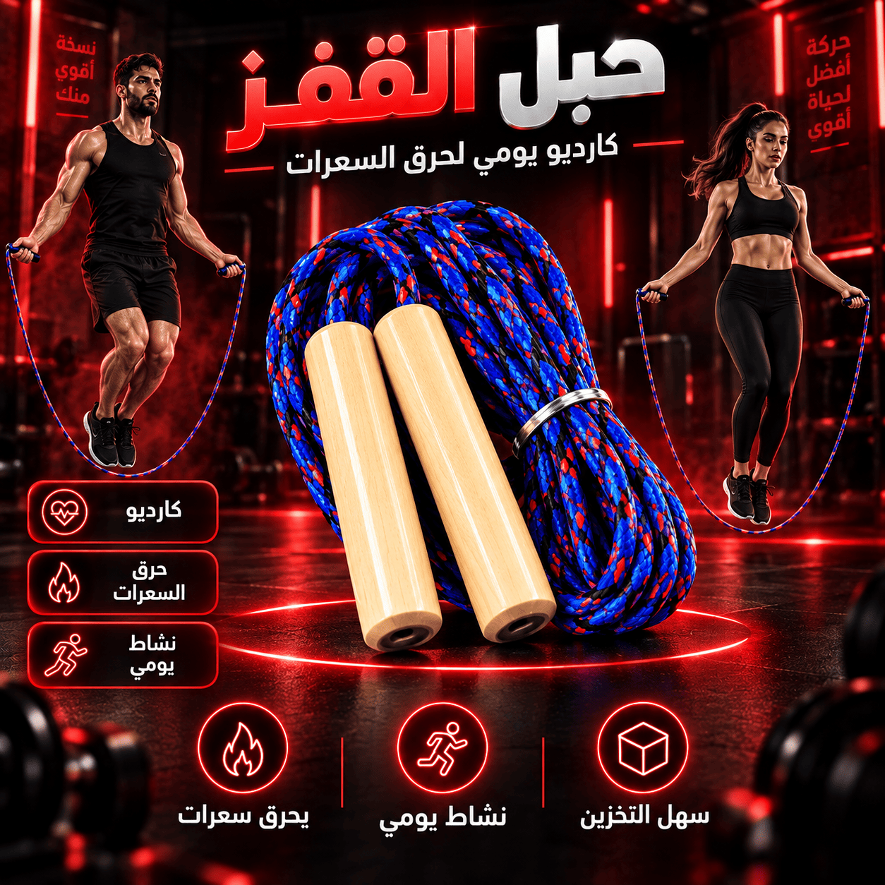 تمرين الحبل