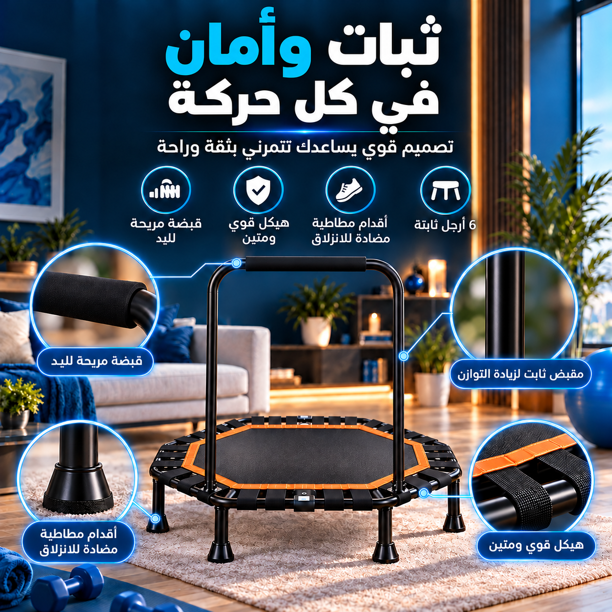 ثبات وأمان في كل حركة
