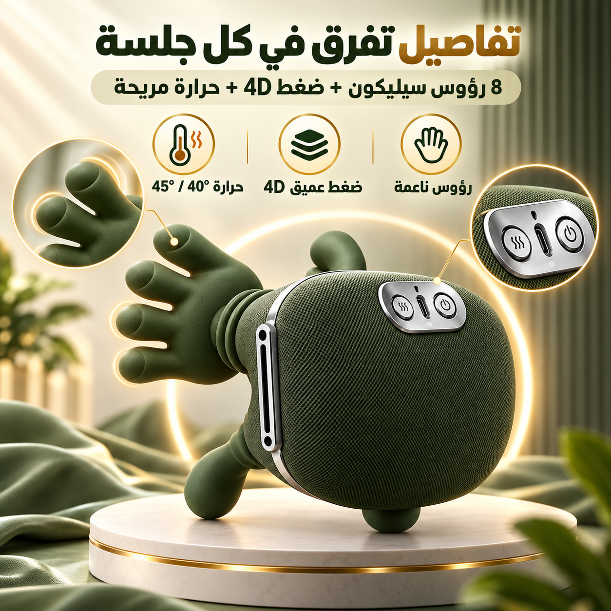 تفاصيل جهاز المساج